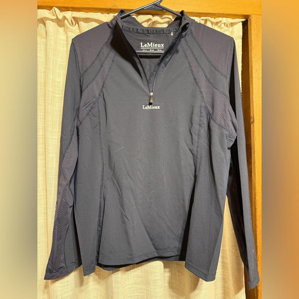 LeMieux Women's Long Sleeve Baselayer - Navy